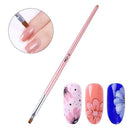 BORN PRETTY Acrylic Manicuring Brush For Nail Art Painting Brushes Dotting Design  Nail Brush Kit Gel Varnishes Tools AExp