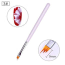 BORN PRETTY Acrylic Manicuring Brush For Nail Art Painting Brushes Dotting Design  Nail Brush Kit Gel Varnishes Tools AExp