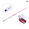 BORN PRETTY Acrylic Manicuring Brush For Nail Art Painting Brushes Dotting Design  Nail Brush Kit Gel Varnishes Tools AExp
