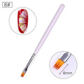 BORN PRETTY Acrylic Manicuring Brush For Nail Art Painting Brushes Dotting Design  Nail Brush Kit Gel Varnishes Tools AExp