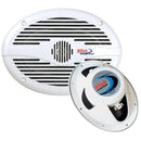 Boss Audio MR690 6" x 9" Oval Marine Speakers - (Pair) White [MR690]-Speakers-JadeMoghul Inc.