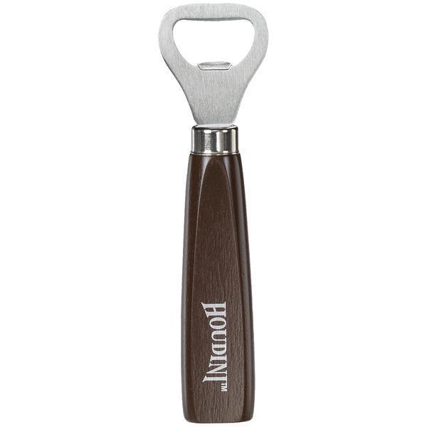 Bottle Opener with Wood Handle-Wine Coolers & Barware-JadeMoghul Inc.