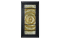 Boxes Shadow Box Ideas - 15" x 2" x 16" Black And Gold, Glass - Shadow Box HomeRoots