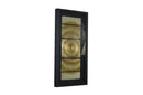 Boxes Shadow Box Ideas - 15" x 2" x 16" Black And Gold, Glass - Shadow Box HomeRoots