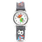 Boys 3D Cartoon Silicone Quartz Sports Ball Wrist Watch-black-JadeMoghul Inc.