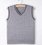 Boys Cable Knit Vest-Grey-24M-JadeMoghul Inc.