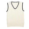 Boys Cable Knit Vest-White-24M-JadeMoghul Inc.