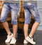 Boys Casual Denim Shorts With Embroidered / Printed Designs-3015 jean-4T-JadeMoghul Inc.