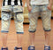 Boys Casual Denim Shorts With Embroidered / Printed Designs-3016 jean-4T-JadeMoghul Inc.
