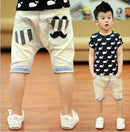 Boys Casual Denim Shorts With Embroidered / Printed Designs-8036 jean-4T-JadeMoghul Inc.