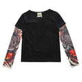 Boys Cool Tattoo Sleeves T Shirt-as picture 13-4T-JadeMoghul Inc.