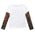 Boys Cool Tattoo Sleeves T Shirt-as picture 14-4T-JadeMoghul Inc.