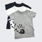Boys Cotton Hand Print Short Sleeves T Shirt-as picture-3T-JadeMoghul Inc.