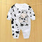 Boys Cotton Printed Romper-Beige-3M-JadeMoghul Inc.