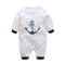 Boys Cotton Printed Romper-Sky Blue-3M-JadeMoghul Inc.