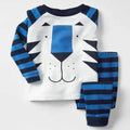 Boys Full Sleeves Printed Cotton Pajamas Sets-HK16-2T-JadeMoghul Inc.