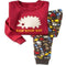 Boys Full Sleeves Printed Cotton Pajamas Sets-HK7-2T-JadeMoghul Inc.