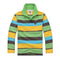 Boys Full Sleeves Striped Polo Shirts-Multi 8-10-JadeMoghul Inc.