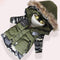 Boys Fur trimmed Hooded Parka Winter Jacket-army green-4-JadeMoghul Inc.