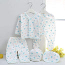 Boys/ Girls Newborn Cotton 7 Piece Baby Set-5 sets 04-3M-JadeMoghul Inc.