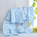 Boys/ Girls Newborn Cotton 7 Piece Baby Set-5 sets 11-3M-JadeMoghul Inc.