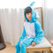 Boys /Girls Plush Animal Onesie-Blue Elephant-8-JadeMoghul Inc.