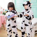 Boys /Girls Plush Animal Onesie-Cow-8-JadeMoghul Inc.