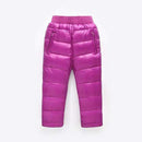 Boys/ Girls Winter Warm Waterproof Snow Pants-Lavender-18M-JadeMoghul Inc.