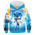 Boys Hoodie Sweatshirt Sonic the Hedgehog Clothes Children's Hoodies For Teen Girls Clothing Baby Boys Clothing Sonic Hoodie kid AExp