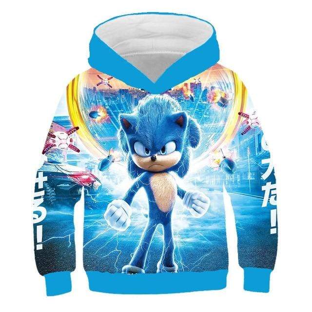Boys Hoodie Sweatshirt Sonic the Hedgehog Clothes Children's Hoodies For Teen Girls Clothing Baby Boys Clothing Sonic Hoodie kid AExp
