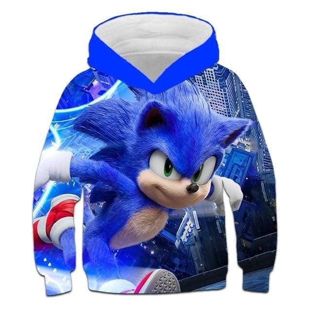 Boys Hoodie Sweatshirt Sonic the Hedgehog Clothes Children's Hoodies For Teen Girls Clothing Baby Boys Clothing Sonic Hoodie kid AExp