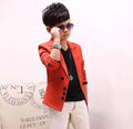 Boys Lightweight Sports Blazer-Orange-3T-JadeMoghul Inc.