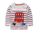 Boys Long Sleeves Printed T Shirt-same as photo 14-3T-JadeMoghul Inc.