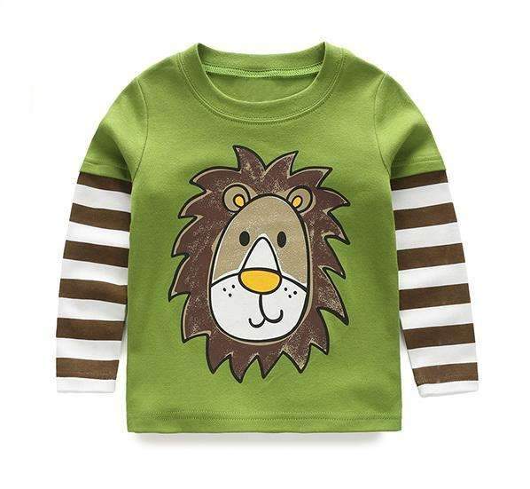 Boys Long Sleeves Printed T Shirt-same as photo 3-3T-JadeMoghul Inc.