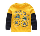 Boys Long Sleeves Printed T Shirt-same as photo 6-3T-JadeMoghul Inc.