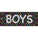 BOYS PASS 9X3.5 CHALK DOTS-Supplies-JadeMoghul Inc.