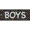 BOYS PASS 9X3.5 CHALK DOTS-Supplies-JadeMoghul Inc.