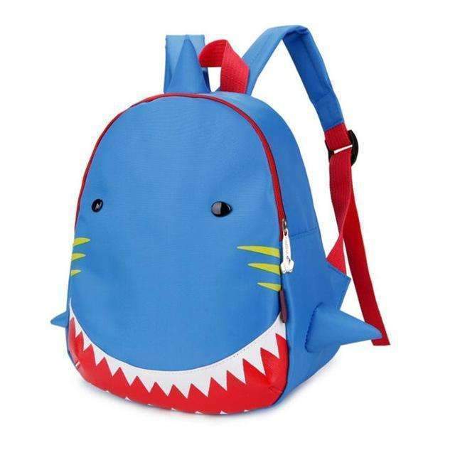 Boys Shark Cartoon Small Backpack