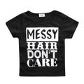 Boys Short Sleeves Funny Message Printed T shirt-as picture 4-3T-JadeMoghul Inc.