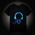 Boys Short Sleeves Glow In The Dark T Shirt-Music-3T-JadeMoghul Inc.