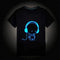 Boys Short Sleeves Glow In The Dark T Shirt-Music-3T-JadeMoghul Inc.