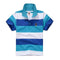 Boys Short Sleeves Striped Polo Shirts-Multi 3-10-JadeMoghul Inc.