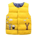 Boys Sleeveless Puff Jacket-As picture Vest 2-3T-JadeMoghul Inc.