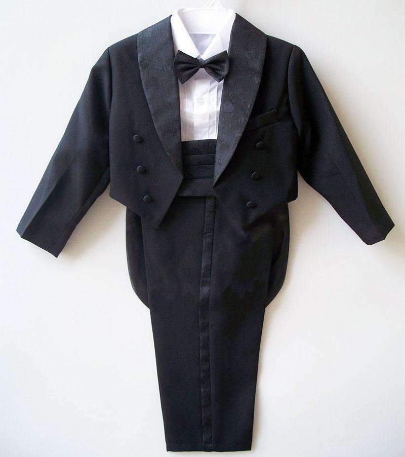 Boys suits for weddings Kids Prom Suits Black/White Wedding Suits for Boys Tuxedo Children Clothing Set Boy Formal Costume-White-6T-JadeMoghul Inc.