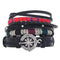 Bracelets Vintage Style Handmade Braided Multilayer PU Woven Bracelets TIY