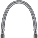 Braided Stainless Steel Ice Maker Connector, 1ft-Ice Maker Connection & Accessories-JadeMoghul Inc.