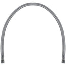 Braided Stainless Steel Ice Maker Connector, 2ft-Ice Maker Connection & Accessories-JadeMoghul Inc.