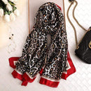 Brand Designer Silk Scarf High Quality Foulard Bandana Long Lrage Shawls Wrpas Winter Neck Scarves Pashmina Lady Hijab 2020 New AExp