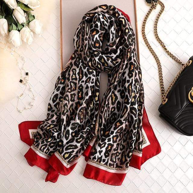 Brand Designer Silk Scarf High Quality Foulard Bandana Long Lrage Shawls Wrpas Winter Neck Scarves Pashmina Lady Hijab 2020 New AExp