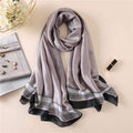 Brand Designer Silk Scarf High Quality Foulard Bandana Long Lrage Shawls Wrpas Winter Neck Scarves Pashmina Lady Hijab 2020 New JadeMoghul Inc. 